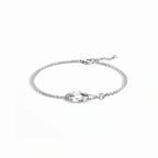 Love Elara Circle Charm Chain Bracelet