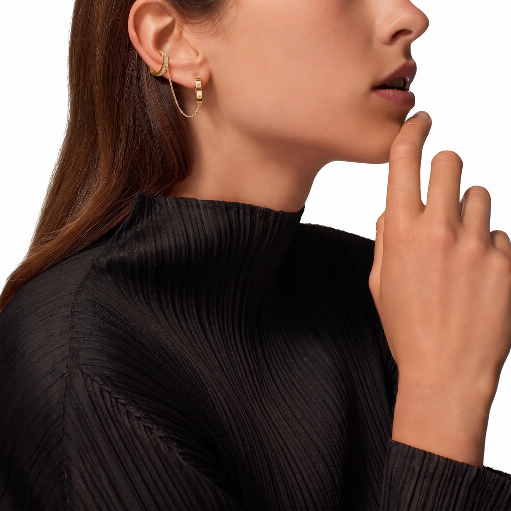 Love Liaison Chain Link Single Earring