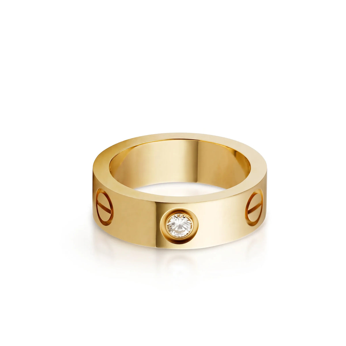 Love Screw Three Stone Ring
