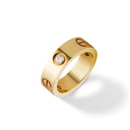 Love Screw Three Stone Ring