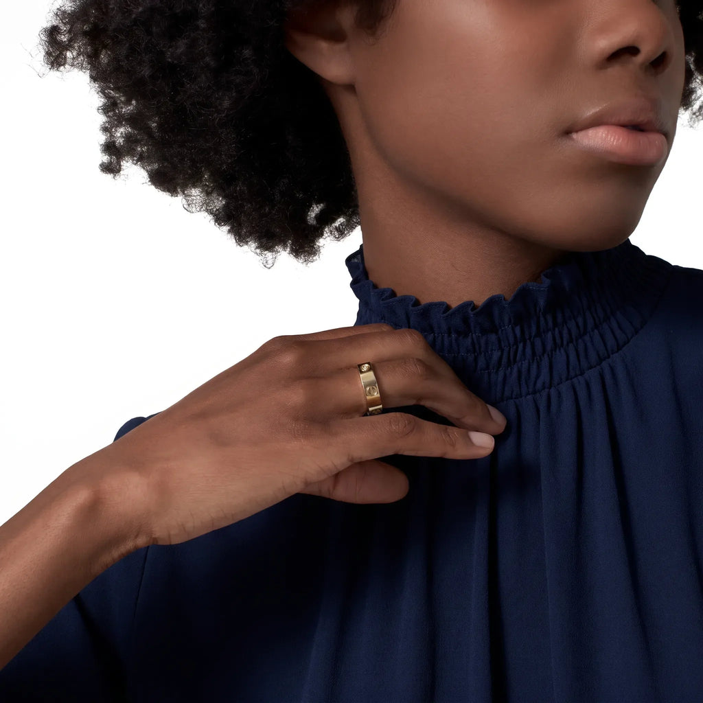 Love Screw Three Stone Ring