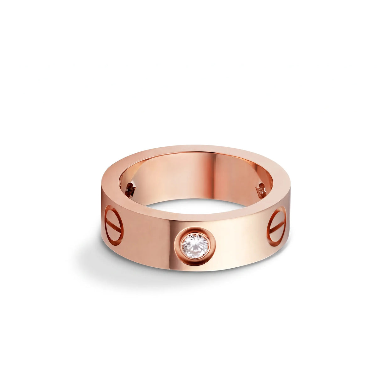 Love Screw Three Stone Ring