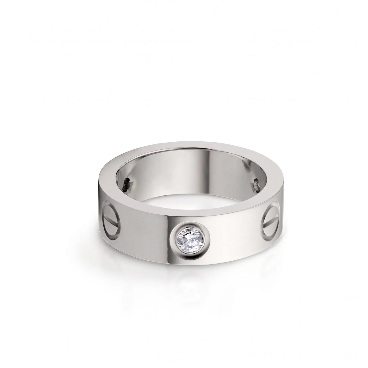 Love Screw Three Stone Ring