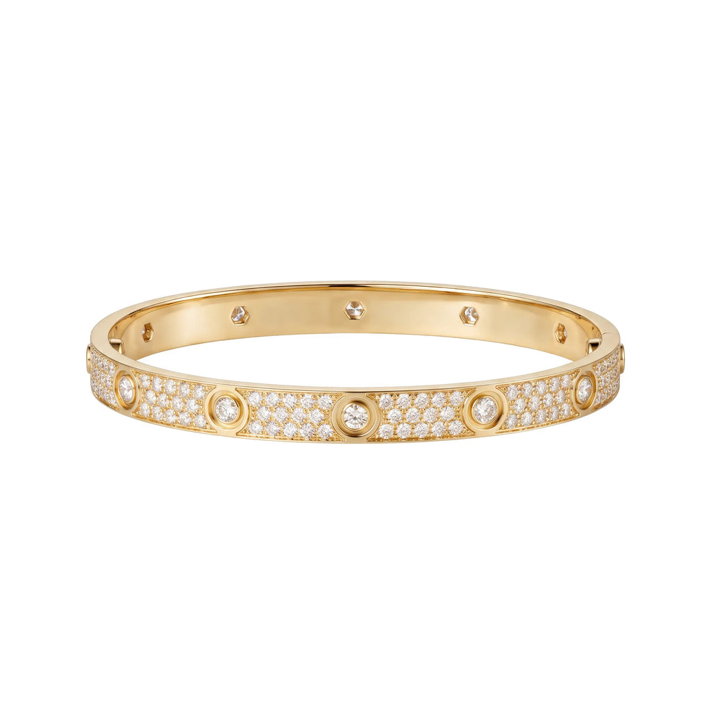 Love Signature Pavé Screw Bangle
