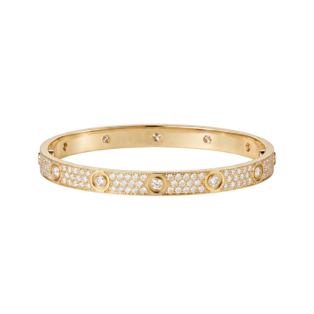 Love Signature Pavé Screw Bangle