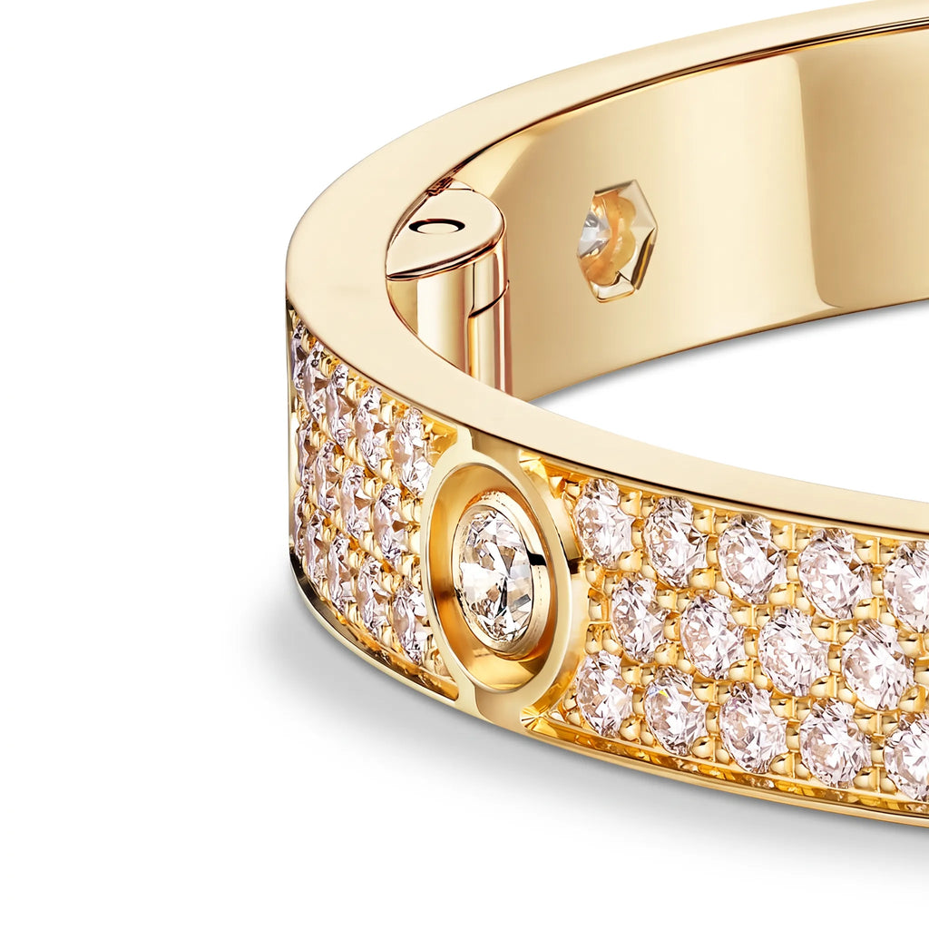 Love Signature Pavé Screw Bangle