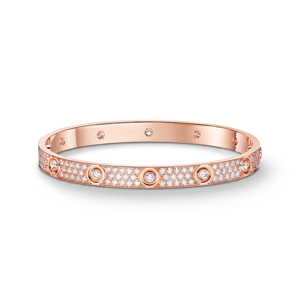 Love Signature Pavé Screw Bangle