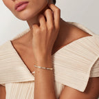 Love Slim Pavé Screw Bangle
