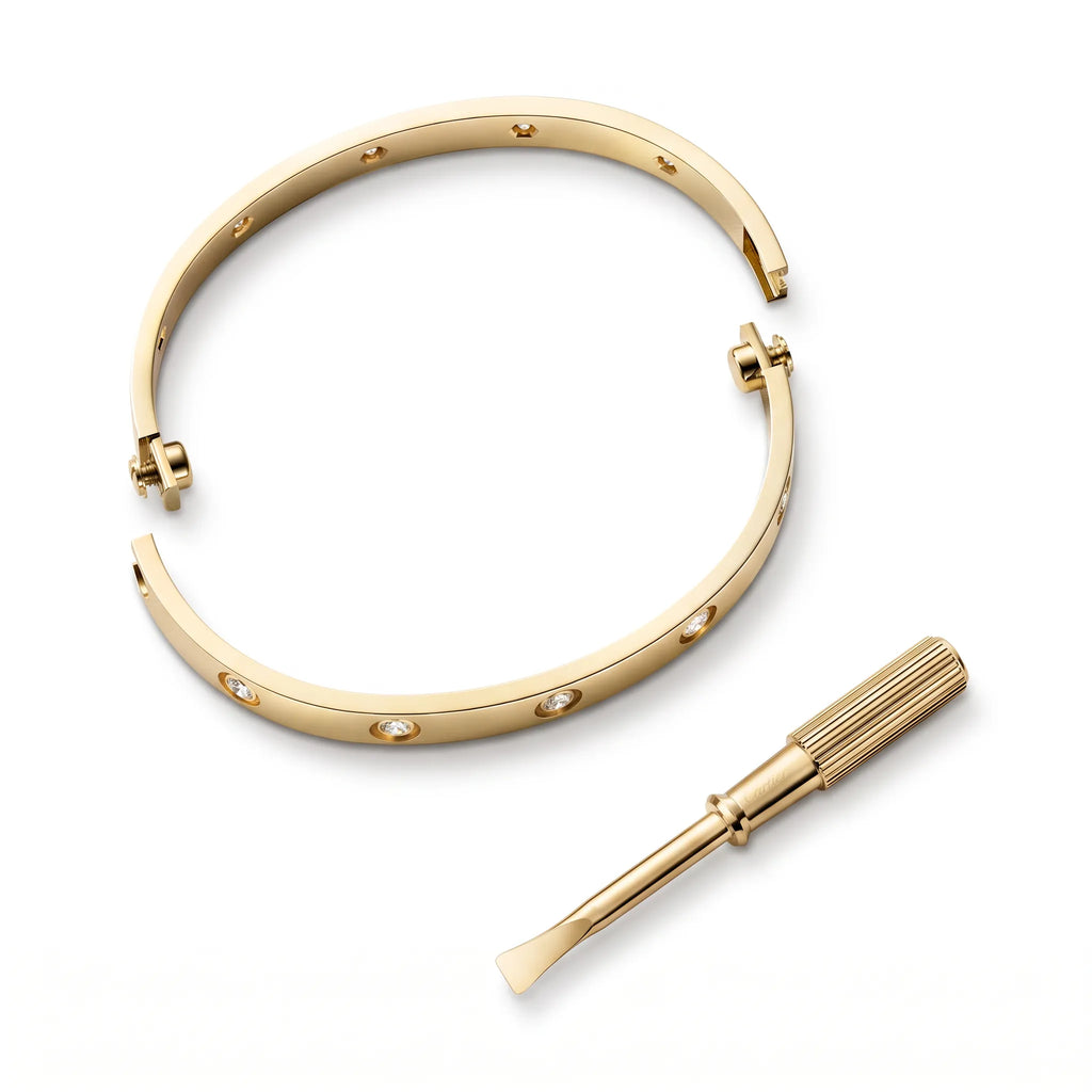 Love Ten Stone Classic Bangle