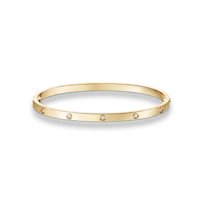 Love Ten Stone Petite Bangle