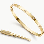 Love Ten Stone Petite Bangle