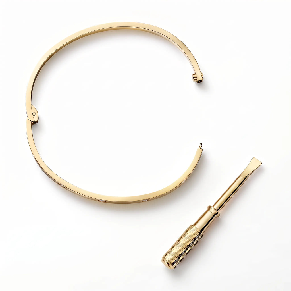 Love Ten Stone Petite Bangle