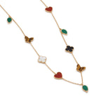 Lucky Alhambra 12 Charm Sautoir Necklace
