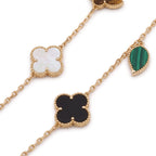 Lucky Alhambra 12 Charm Sautoir Necklace