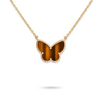 Lucky Alhambra Butterfly Pendant Necklace