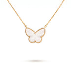 Lucky Alhambra Butterfly Pendant Necklace