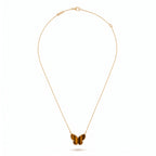 Lucky Alhambra Butterfly Pendant Necklace