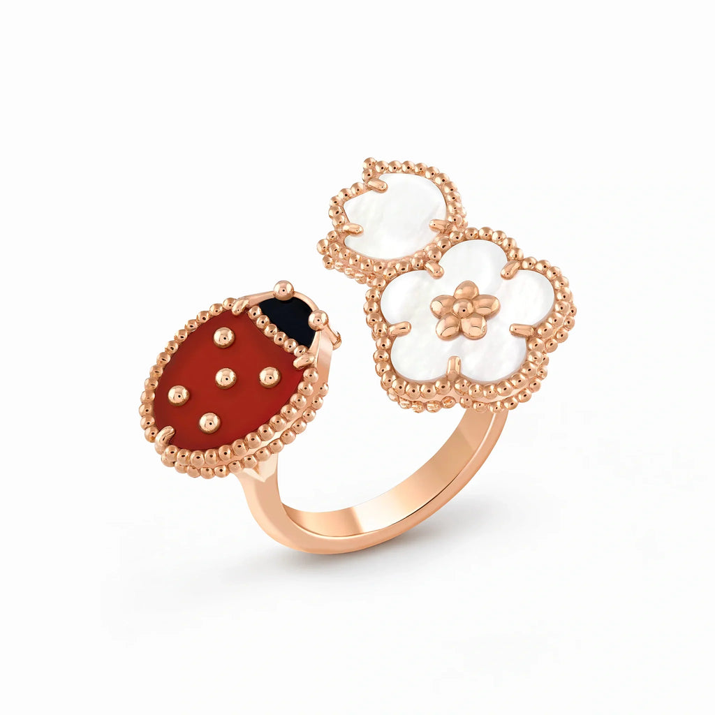 Lucky Animals Ladybug Garden Ring