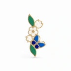 Lucky Spring Butterfly Blossom Brooch