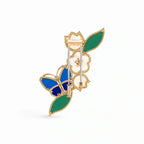 Lucky Spring Butterfly Blossom Brooch