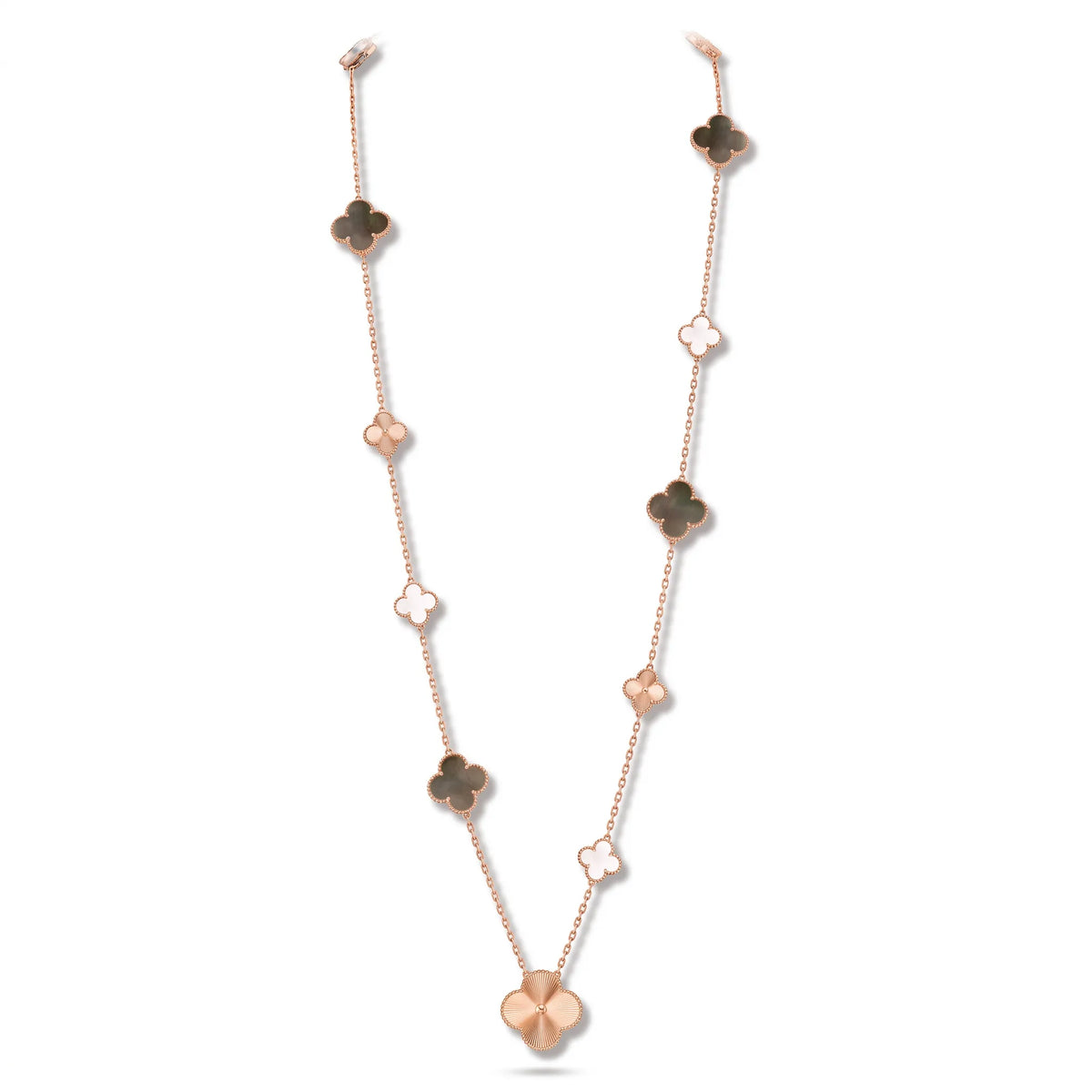 Magic Alhambra 15 Motif Convertible Necklace