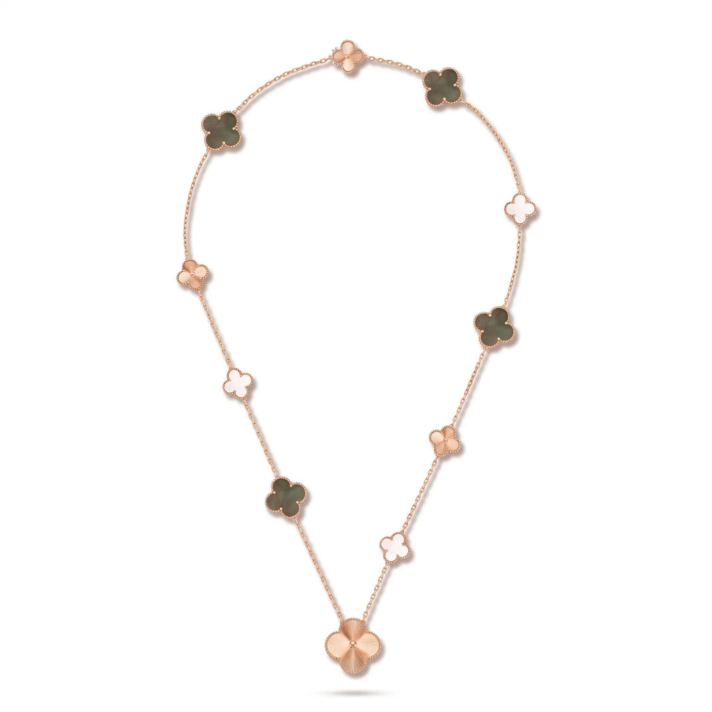 Magic Alhambra 15 Motif Convertible Necklace