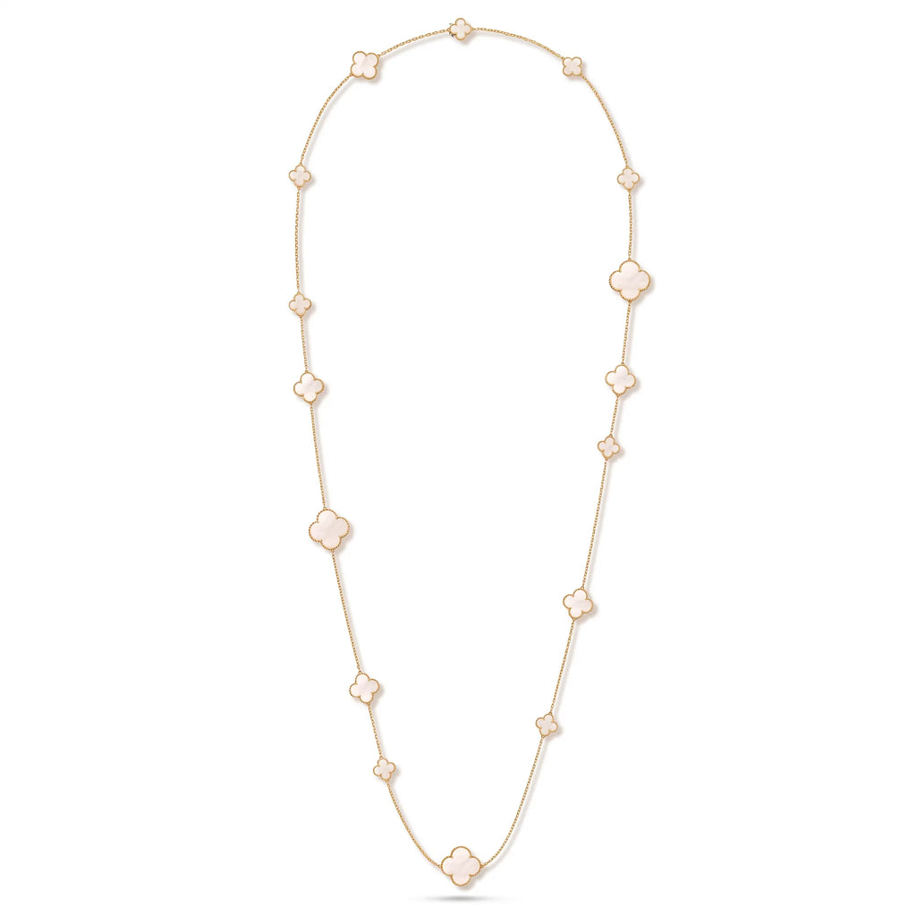 Magic Alhambra 16 Clover Sautoir Necklace
