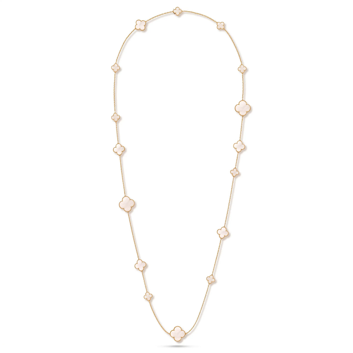 Magic Alhambra 16 Clover Sautoir Necklace