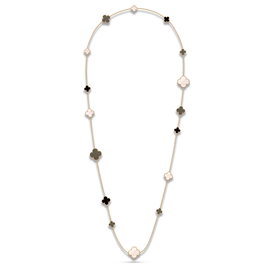 Magic Alhambra 16 Clover Sautoir Necklace