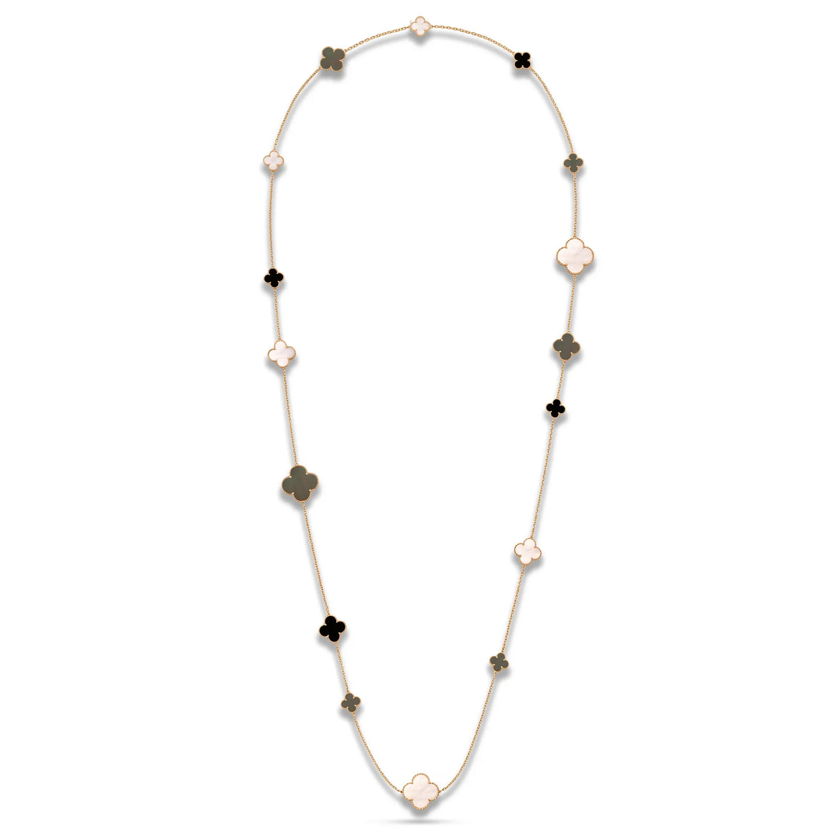 Magic Alhambra 16 Clover Sautoir Necklace