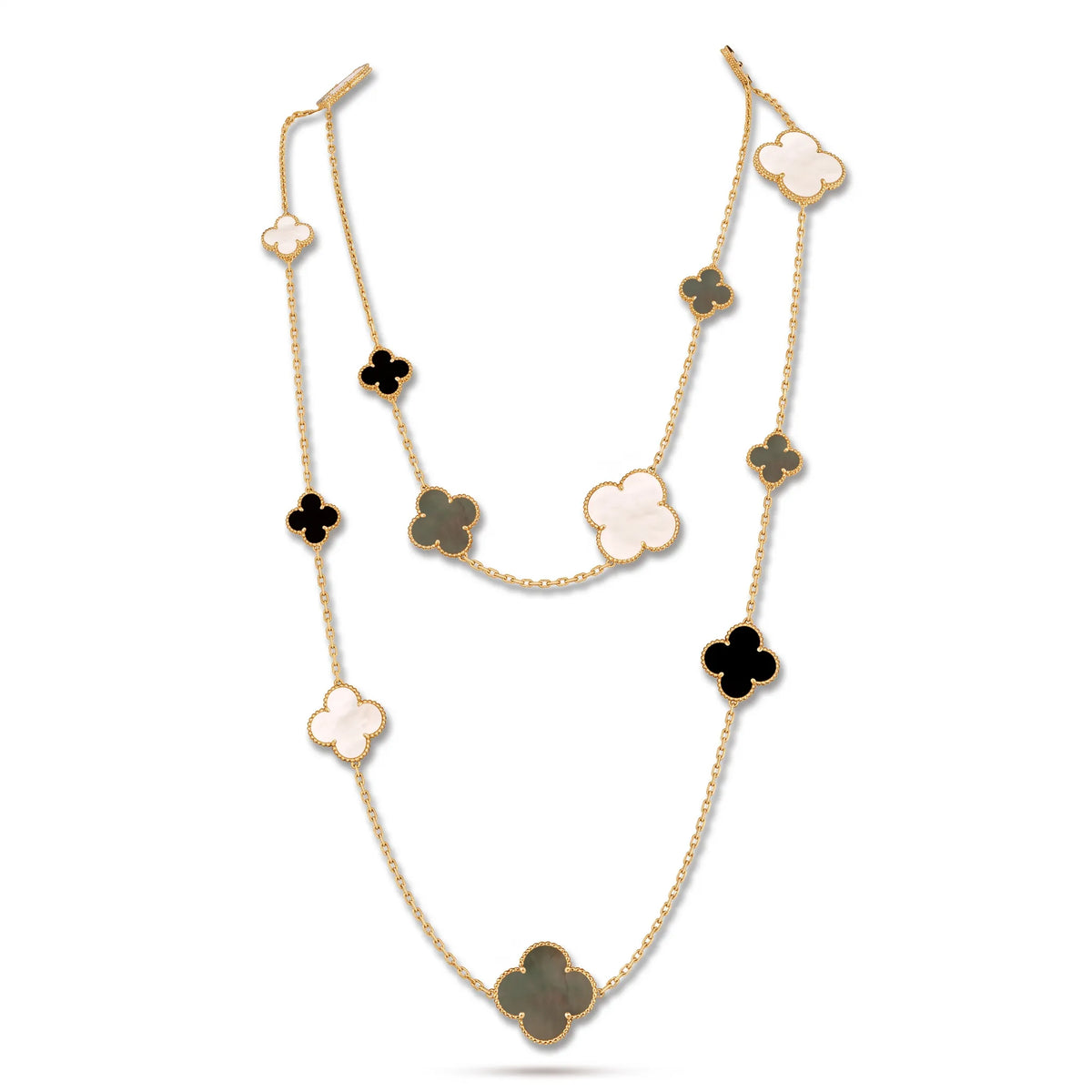 Magic Alhambra 16 Clover Sautoir Necklace
