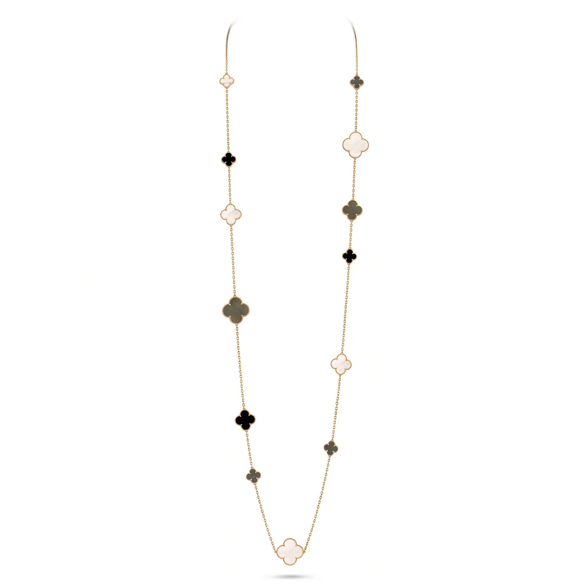 Magic Alhambra 16 Clover Sautoir Necklace
