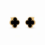 Magic Alhambra Black Clover Earrings