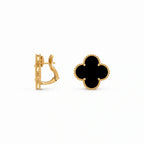 Magic Alhambra Black Clover Earrings