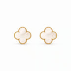 Magic Alhambra Black Clover Earrings