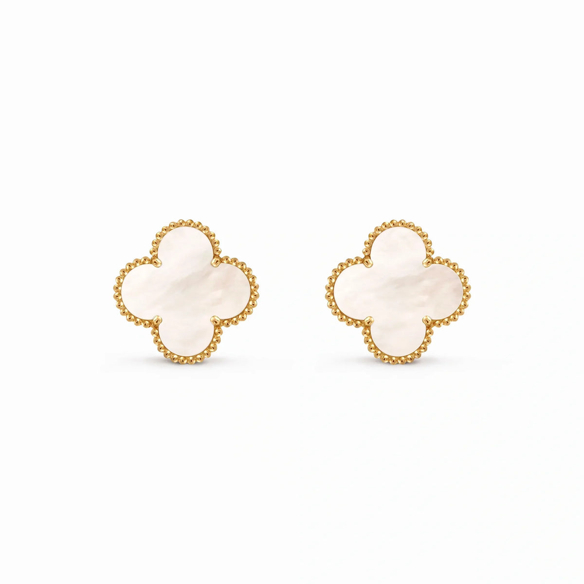 Magic Alhambra Black Clover Earrings