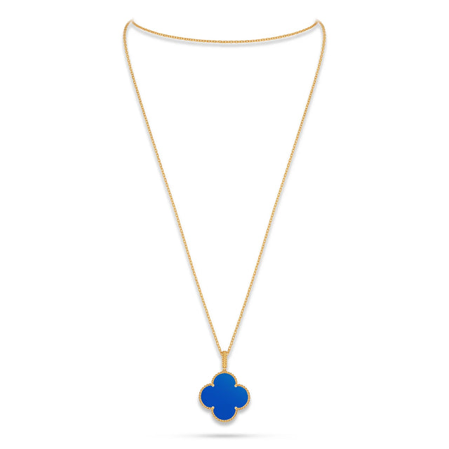 Magic Alhambra Single Clover Long Necklace