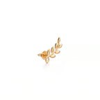 Paloma Picasso Olive Leaf Branch Climber Earrings