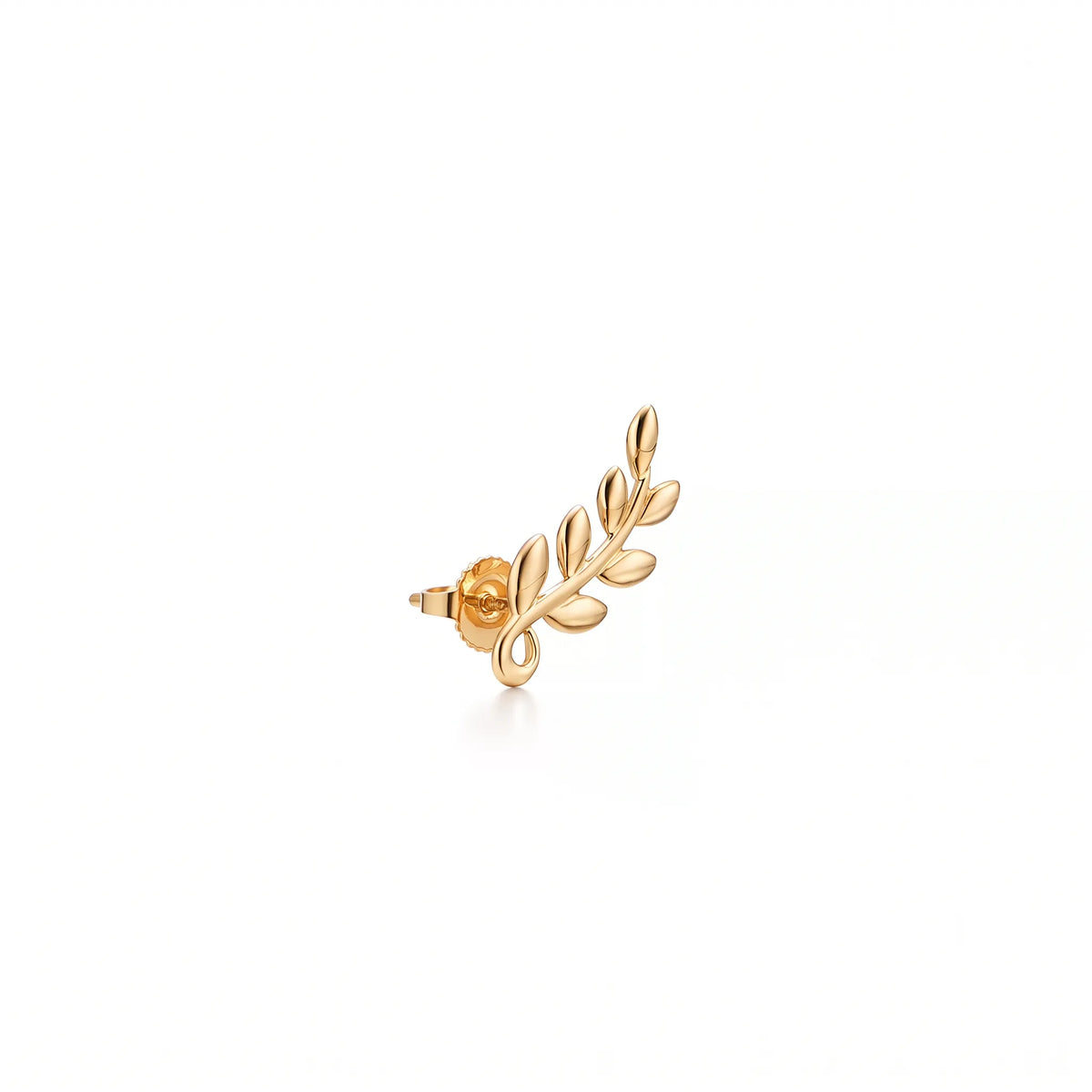 Paloma Picasso Olive Leaf Branch Climber Earrings