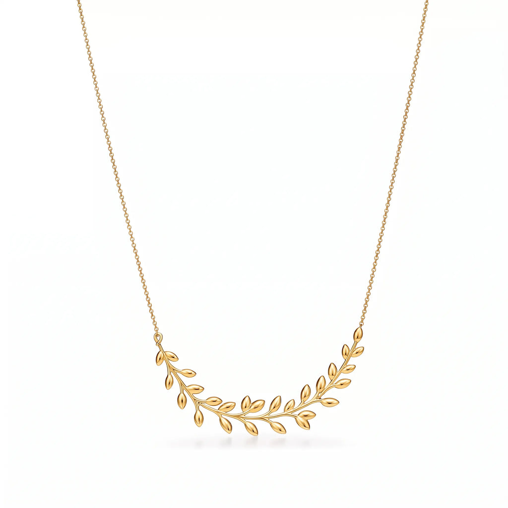 Paloma Picasso Vine Leaf Pendant Necklace