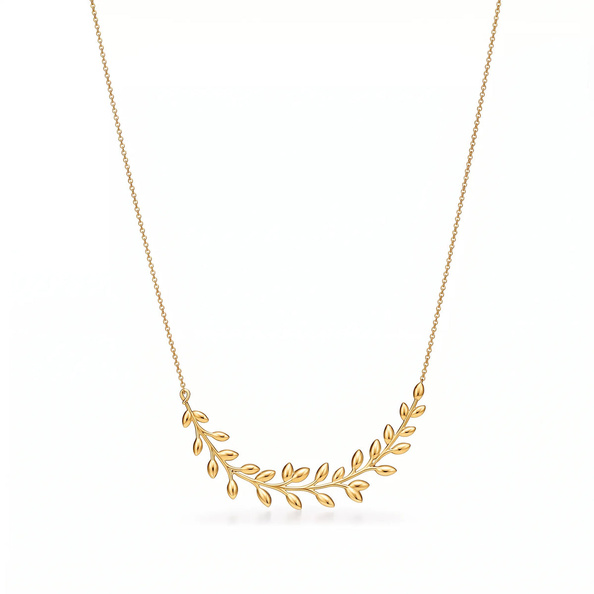 Paloma Picasso Vine Leaf Pendant Necklace