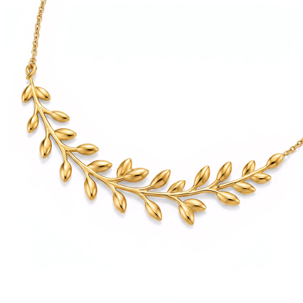 Paloma Picasso Vine Leaf Pendant Necklace
