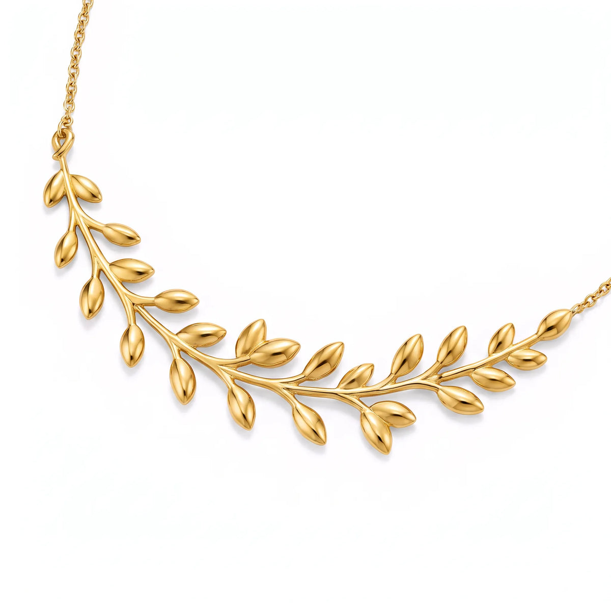 Paloma Picasso Vine Leaf Pendant Necklace