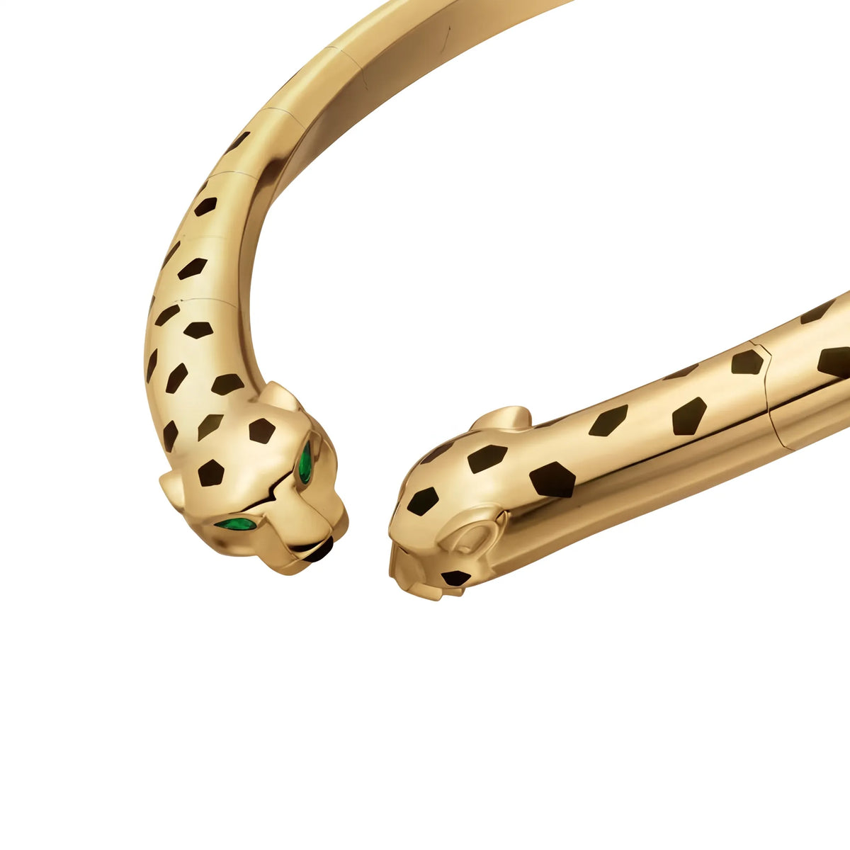 Panthère Articulated Spotted Torque Necklace