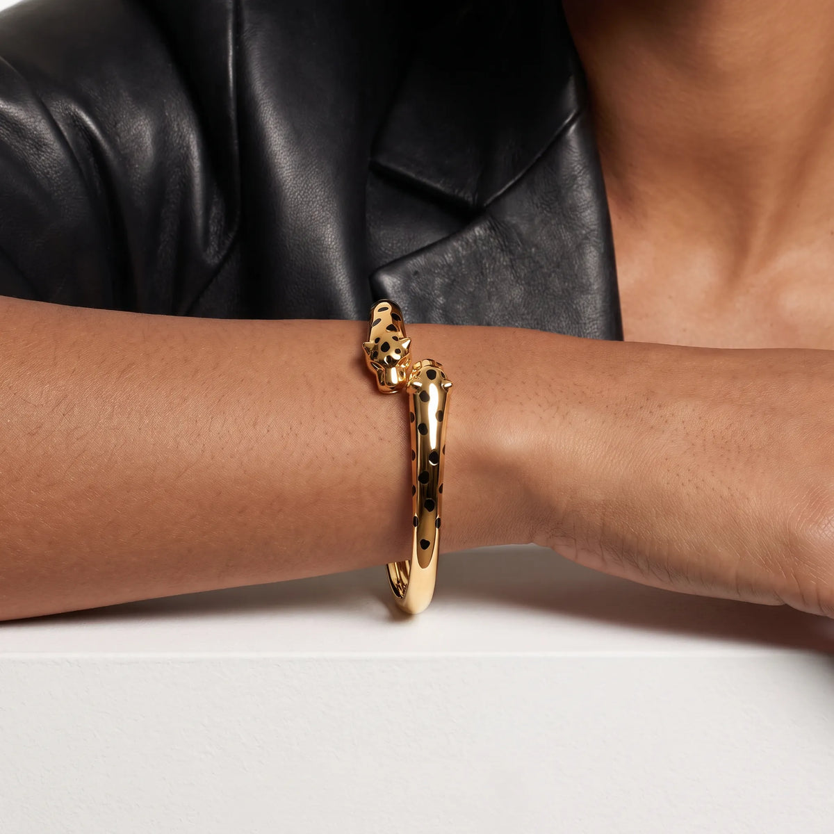 Panthere de Duo Twin Panther Bangle