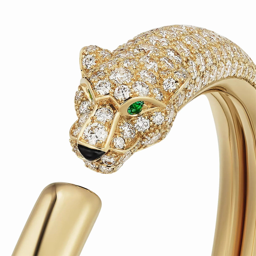 Panthere de Eclat Pavé Panther Bangle