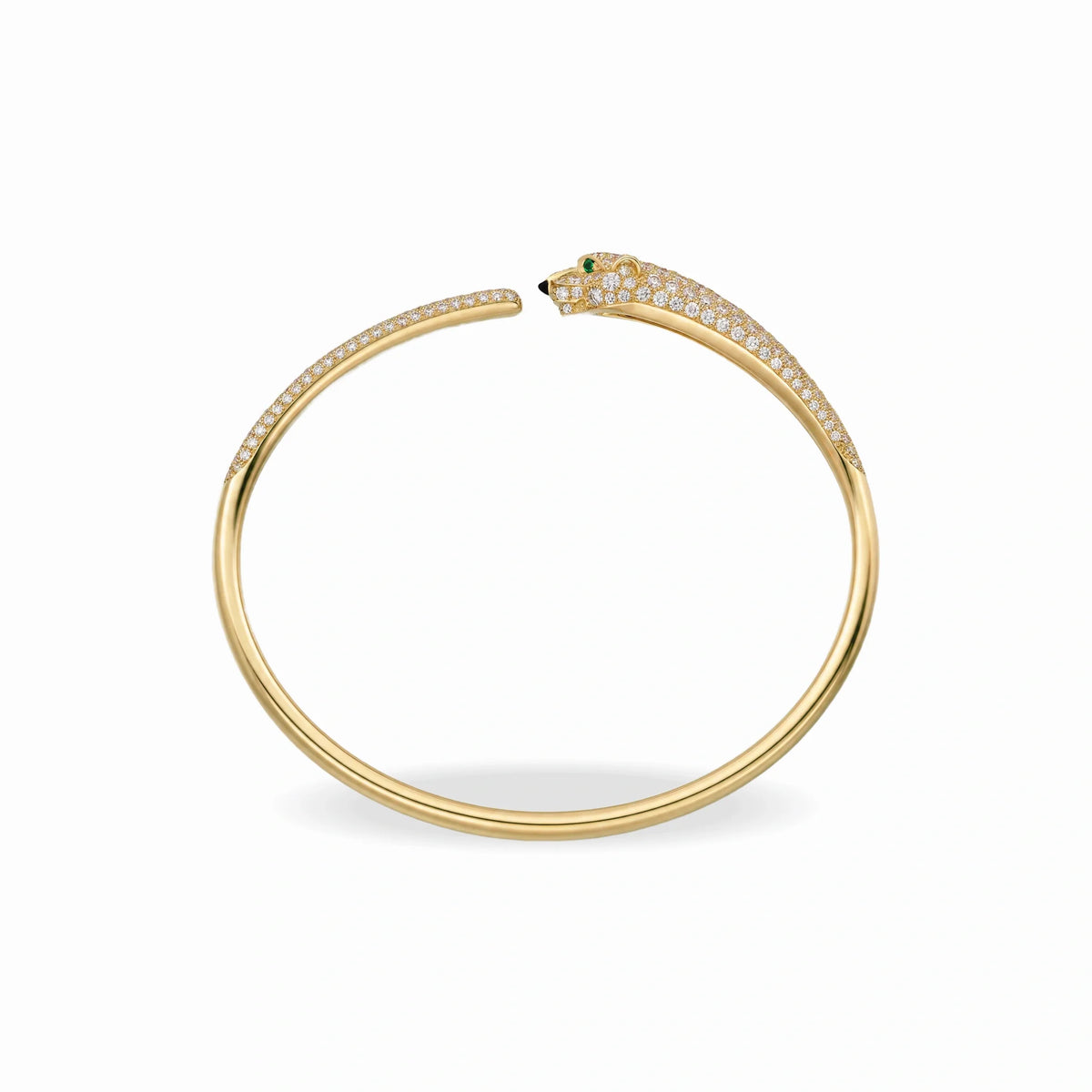 Panthere de Lumiere Slim Pavé Bangle