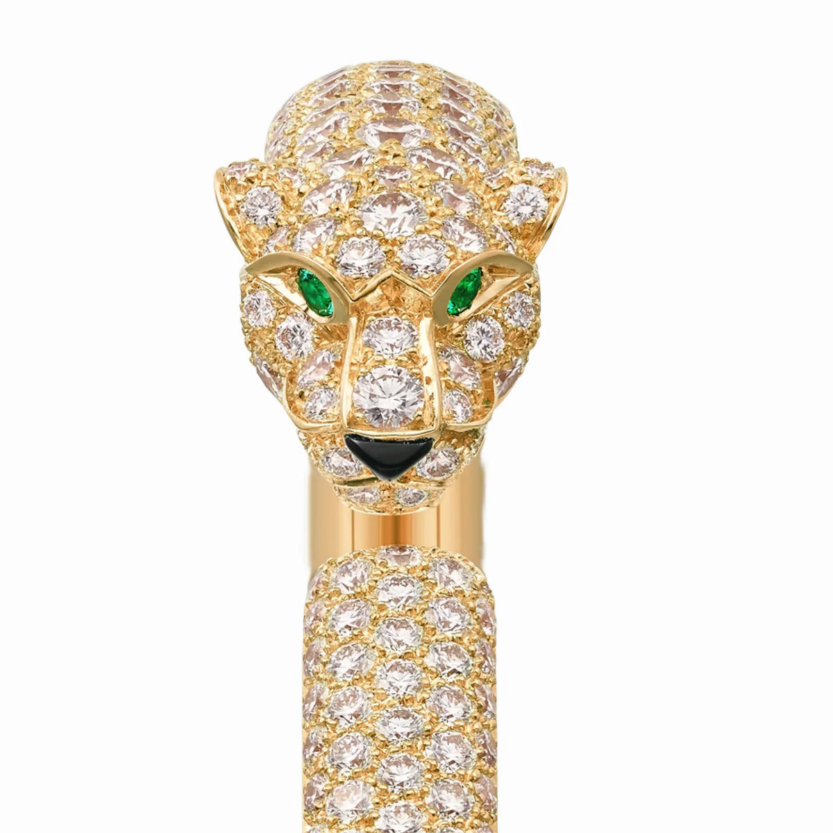 Panthere de Lumiere Slim Pavé Bangle