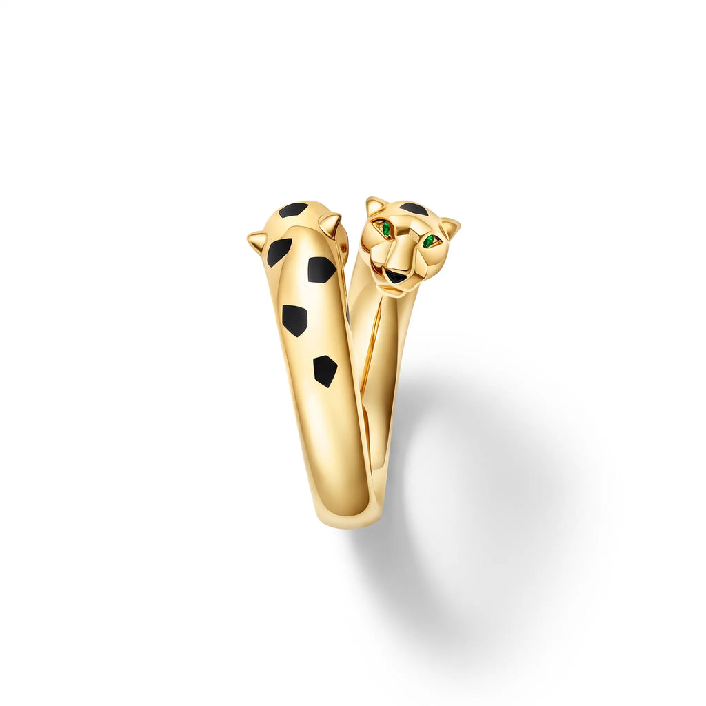 Panthere de Sauvage Twin Panther Ring