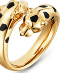 Panthere de Sauvage Twin Panther Ring